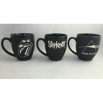 Sandblast Mug. Engraved Mug, Engraved